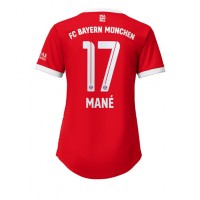 Fotbalové Dres Bayern Munich Sadio Mane #17 Dámské Domácí 2022-23 Krátký Rukáv